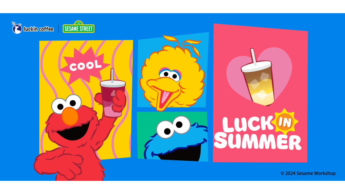Luckin Coffee announces brand partnership with Sesame Street