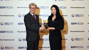Golden Topper is awarded Local Social Welfare Initiative - Philippines at the GovMedia Awards 2023