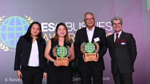 Paramount Life & General Insurance Corporation bags two wins at ESGBusiness Awards for CSR project