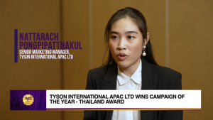FMCG Asia Awards 2023 Winner: Tyson International APAC Ltd