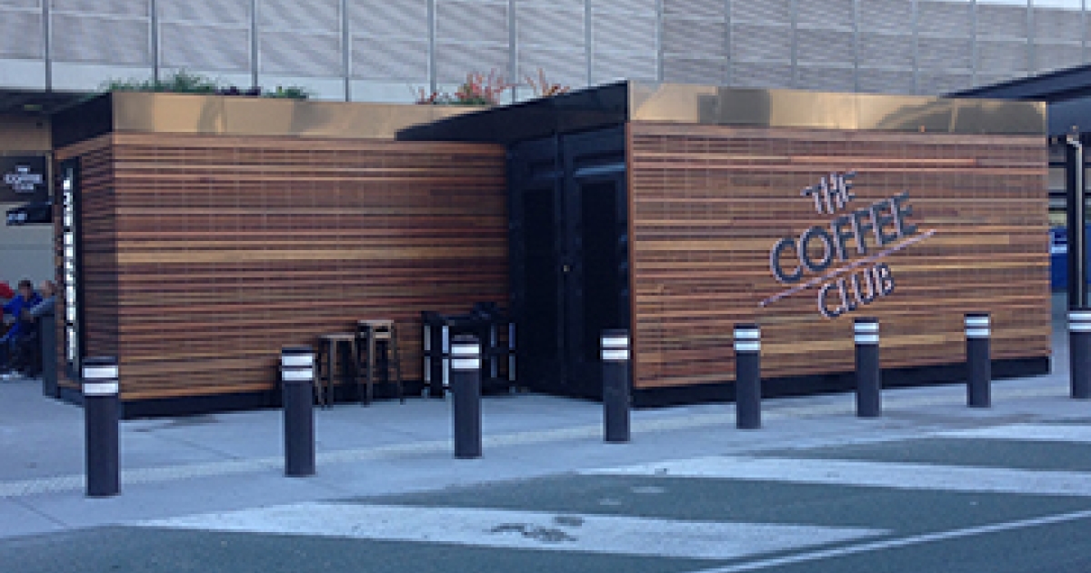 First shipping container coffee shops open at Brisbane Domestic Airport