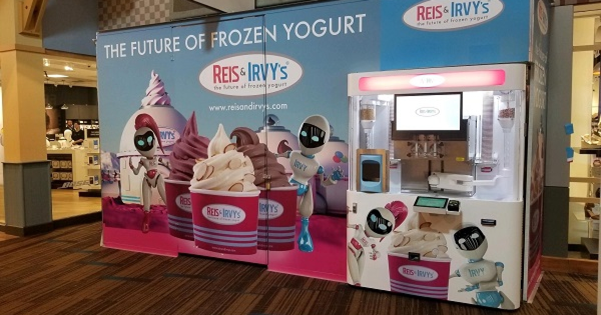 Reis & Irvy's frozen yoghurt's lowcost, robotic future QSR Media