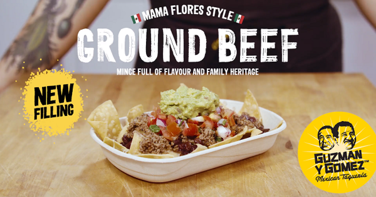 Guzman Y Gomez brings in traditional Mexican Ground Beef filling QSR