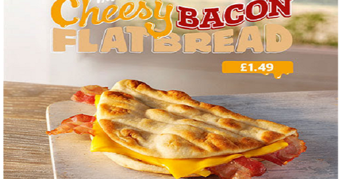 McDonald's introduces new Cheesy Bacon Flatbread QSR Media UK