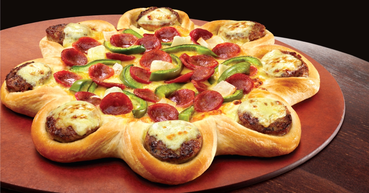 Pizza Hut launches Cheeseburger Crust Pizza QSR Media Australia