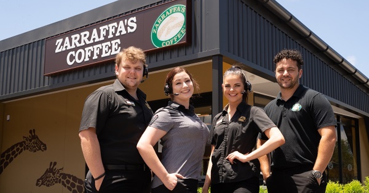 Zarraffa's Coffee opens new drivethru store in Townsville QSR Media Australia Zarraffa's Coffee opens new drivethru store in Townsville QSR Media Australia