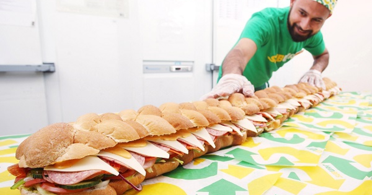 Subway unveils new sixfoot sub QSR Media UK