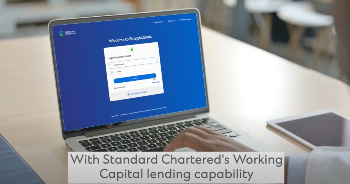 Standard Chartered’s Straight2Bank launches working capital, loan