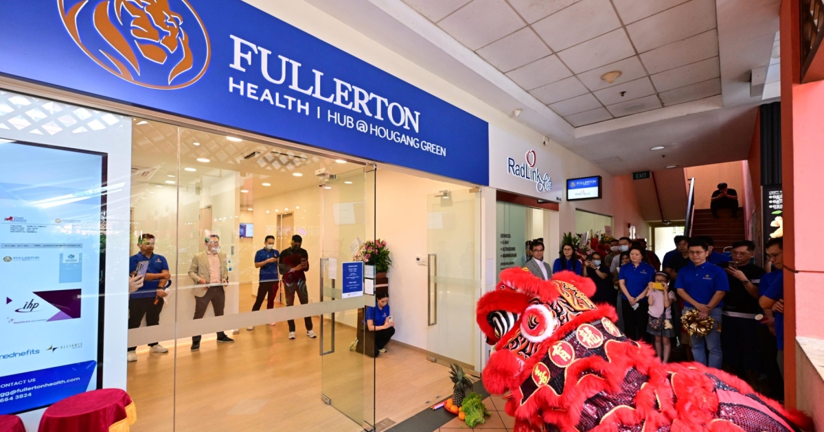 Fullerton Health opens first hub clinic at Hougang Green Healthcare