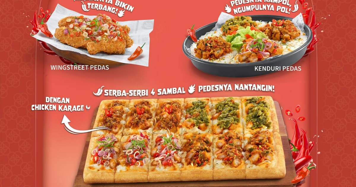 Pizza Hut Indonesia introduces the new Pedas Nusantara series for