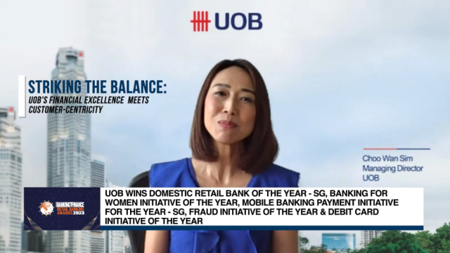 ABF Retail Banking Awards 2023 Winner: UOB