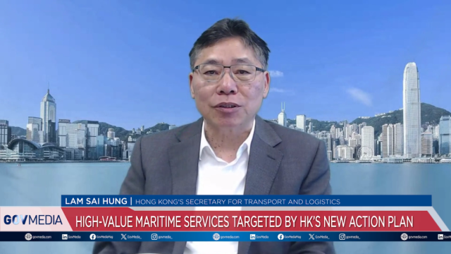 High-value maritime services targeted by HK’s new action plan