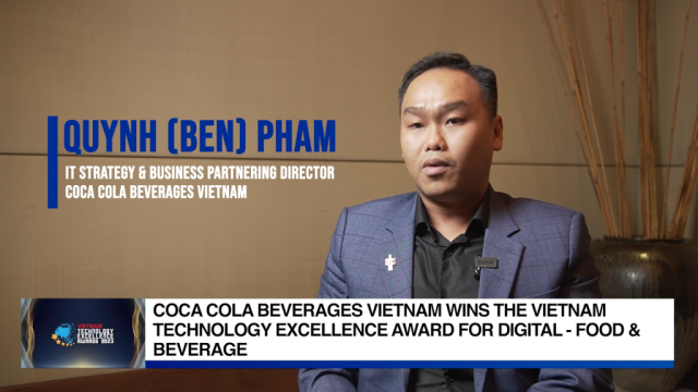 Vietnam Technology Excellence Awards 2023 Winner: Coca Cola Beverages Vietnam