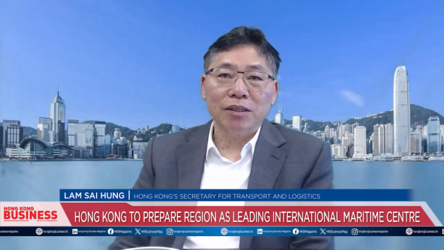 Hong Kong to prepare region as leading international maritime centre