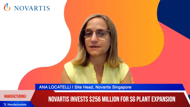 Novartis invests $256 million for Singapore plant expansion