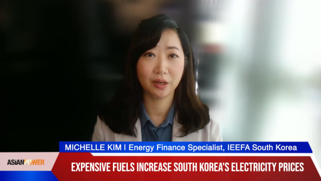 South Korea's fossil fuel dependence raises power costs