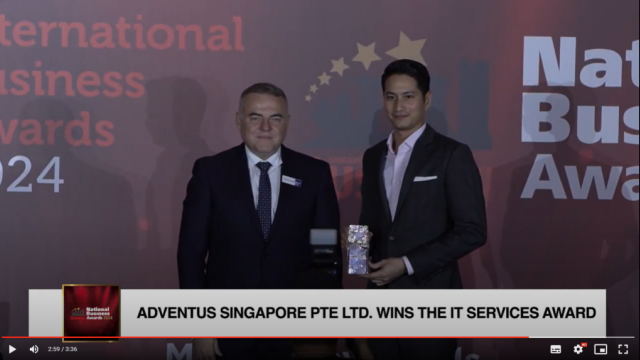 SBR National Business Awards 2024 Winner: Adventus Pte Ltd