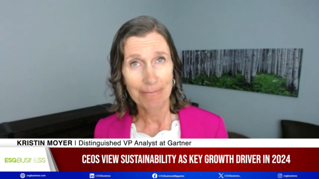 CEOs embrace sustainability as top growth driver in 2024