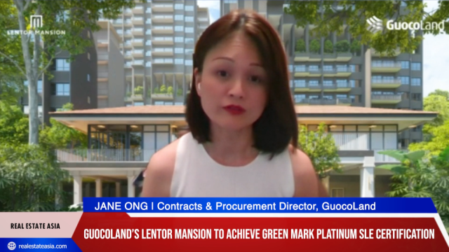 Guocoland’s Lentor Mansion to achieve Green Mark Platinum SLE Certification