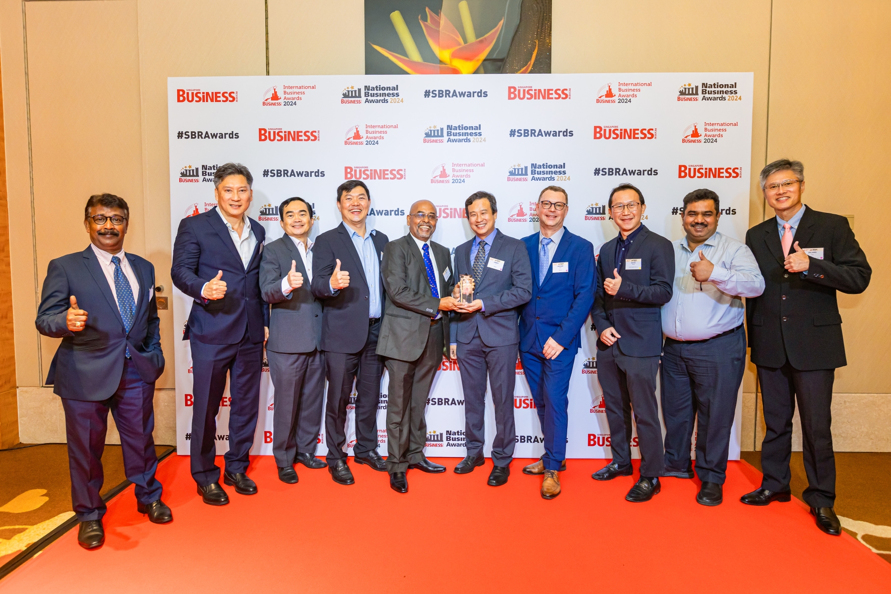 "Exyte and Siltronic team awarded with the prestigious SBR International Business Award."